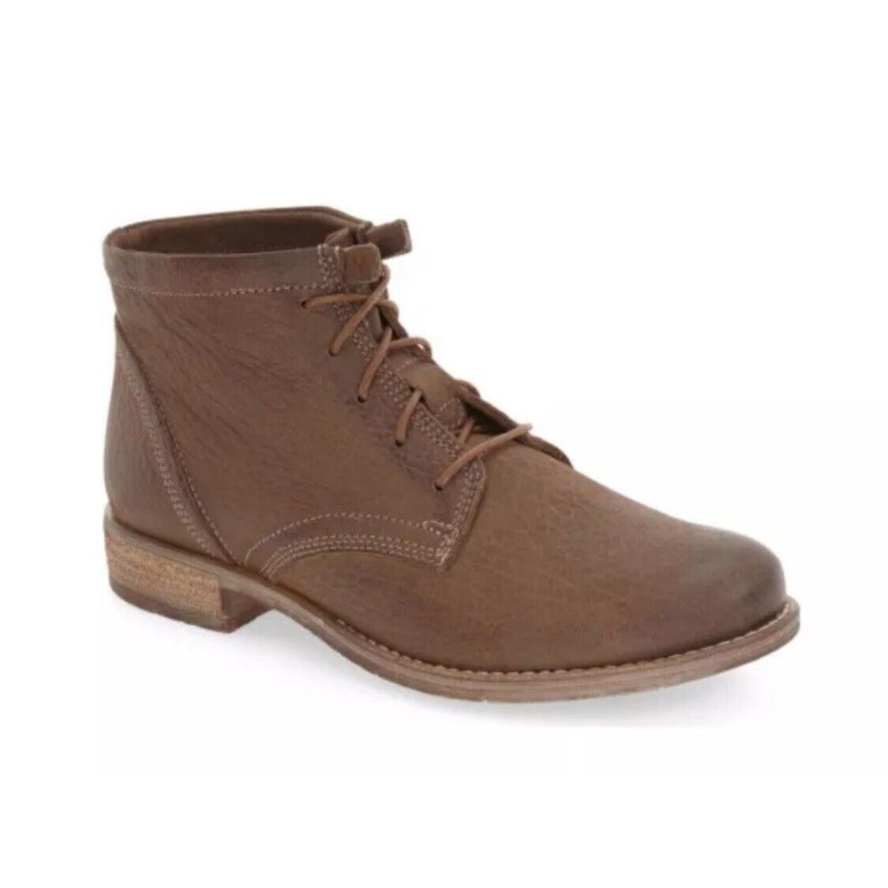 Josef Seibel Sienna Ankle Boots Women's 37 US 6.5 Leather‎ Booties Combat